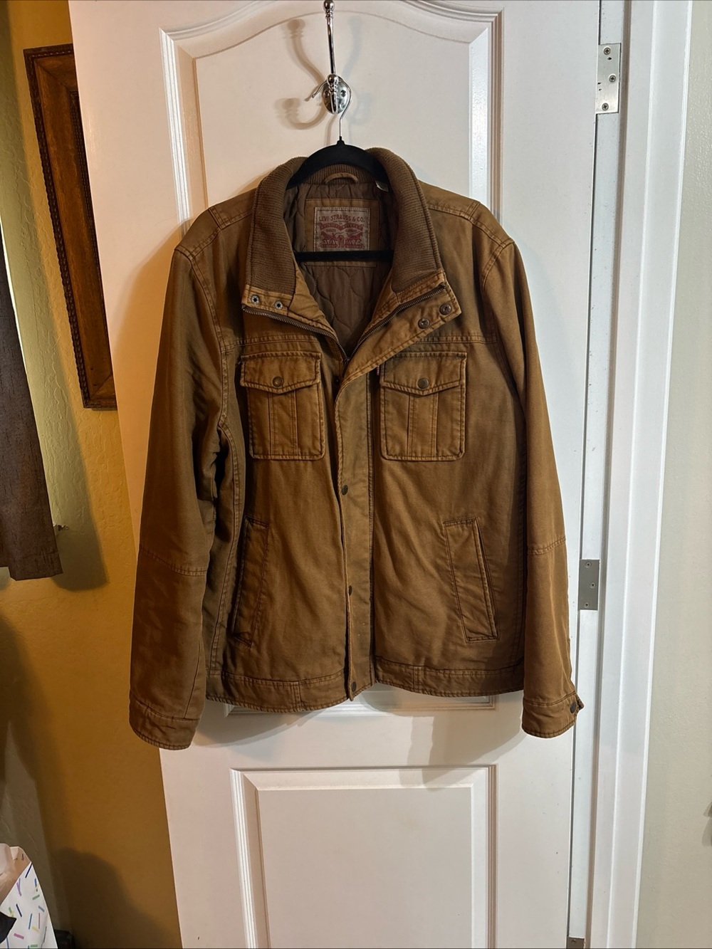 Levi Strauss & Co. Military Jacket- Quilted Lined